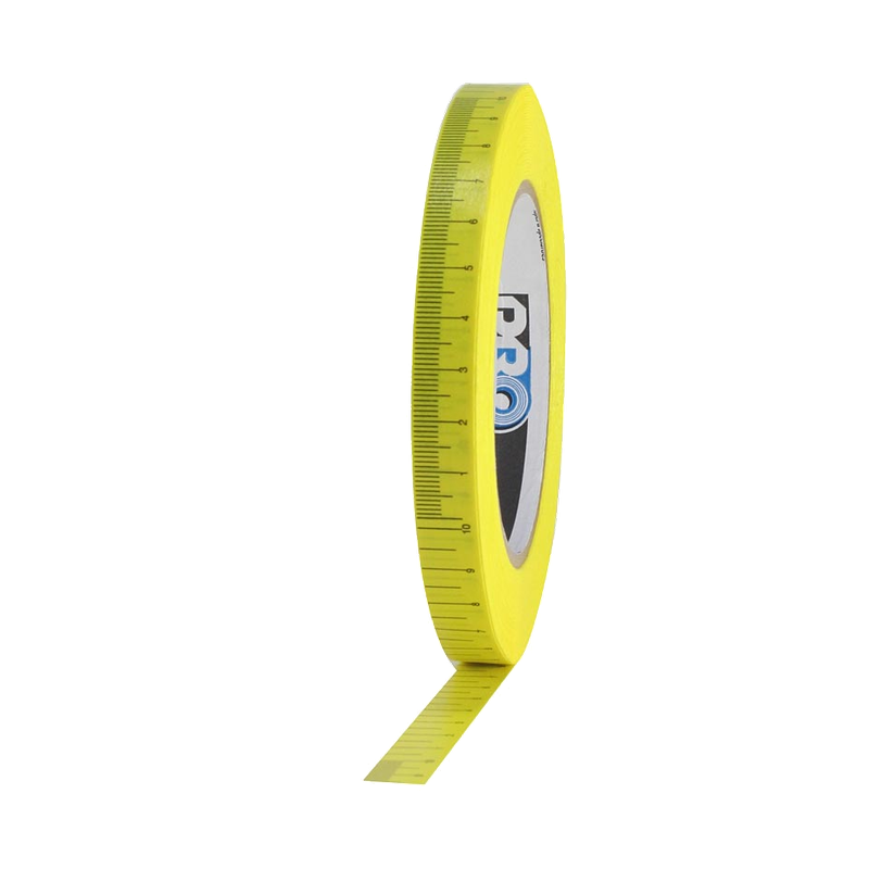 Pro Metric Measurement Tape - Yellow / Printed Scale